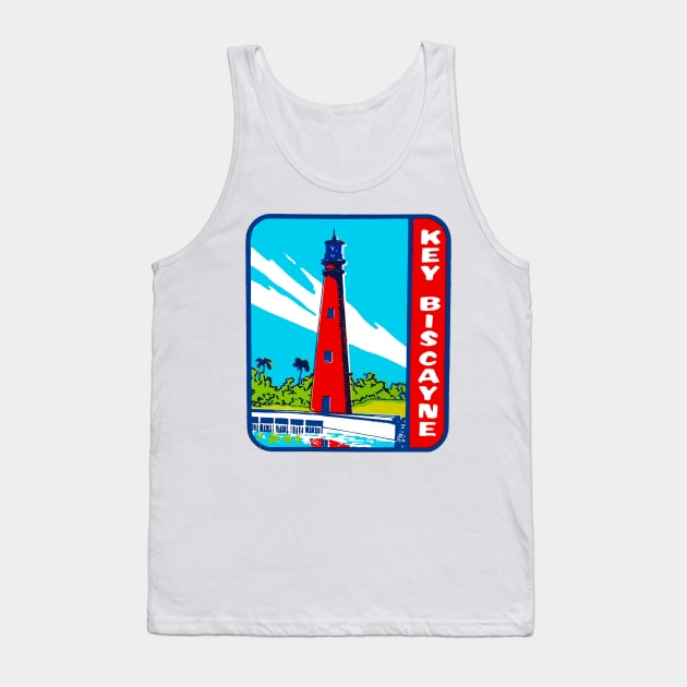 Key Biscayne Vintage Style Design Tank Top by zsonn